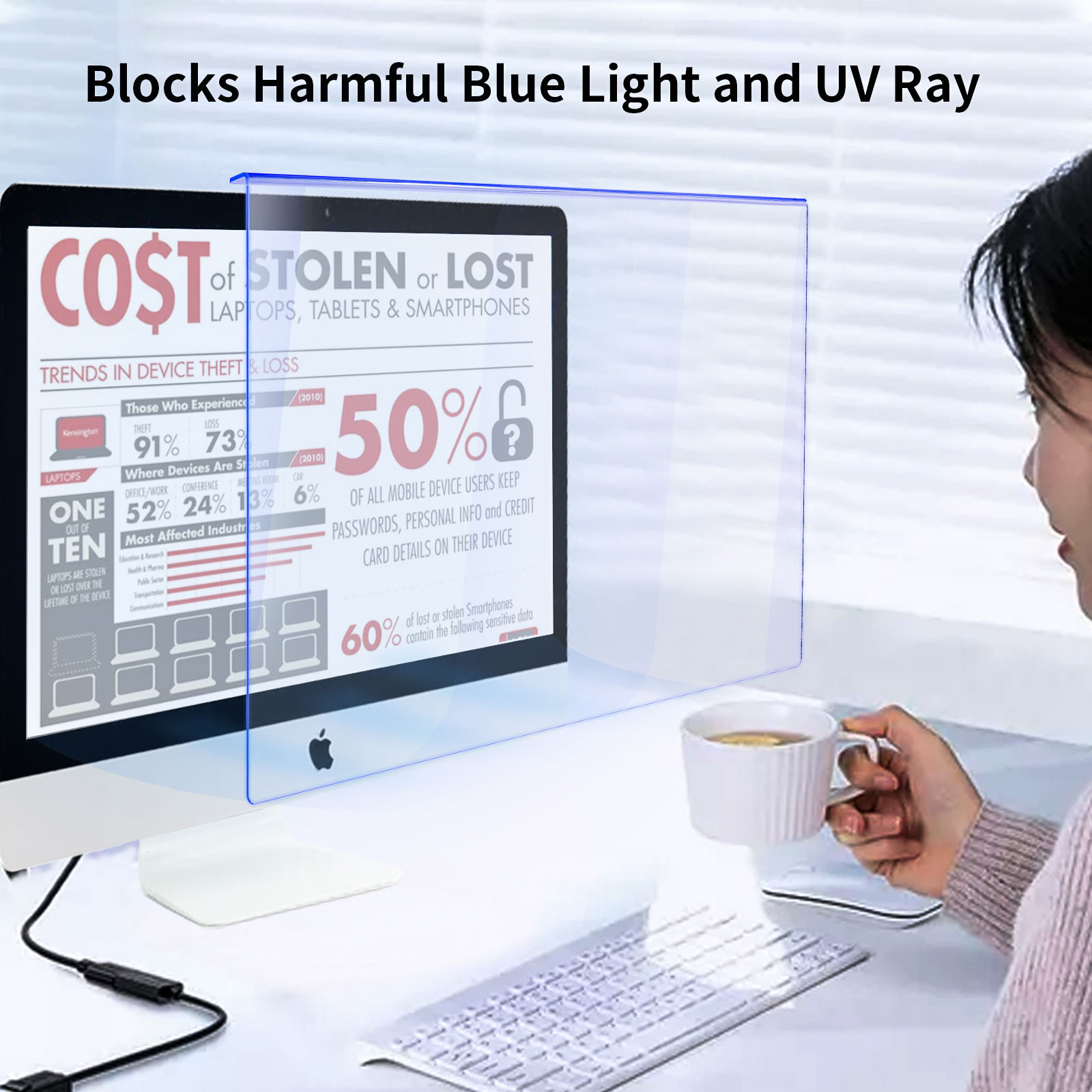 Blue Light Blocking Filter Film (Variant A27) gallery image