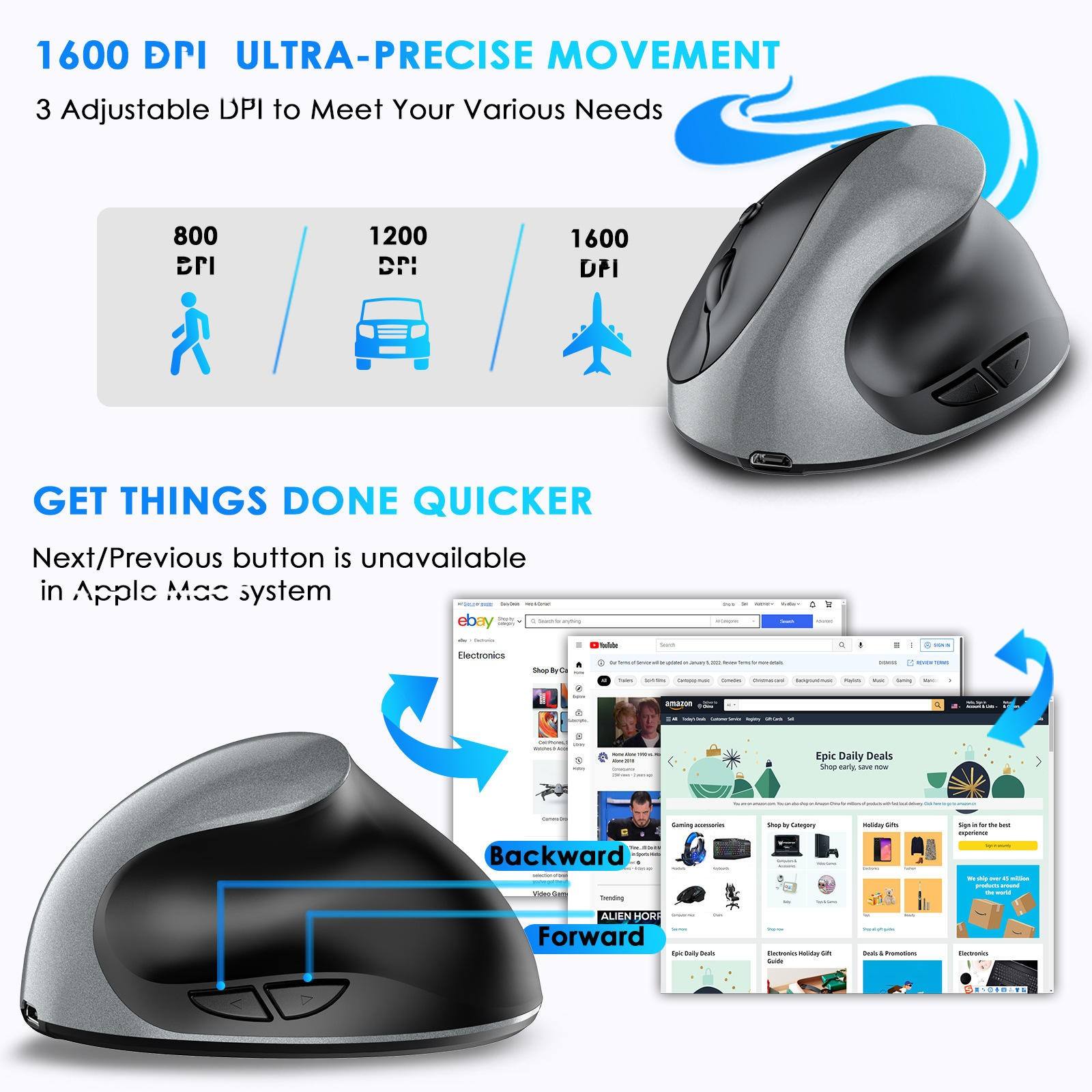 Ergonomic Vertical Wireless (Variant O15) gallery image