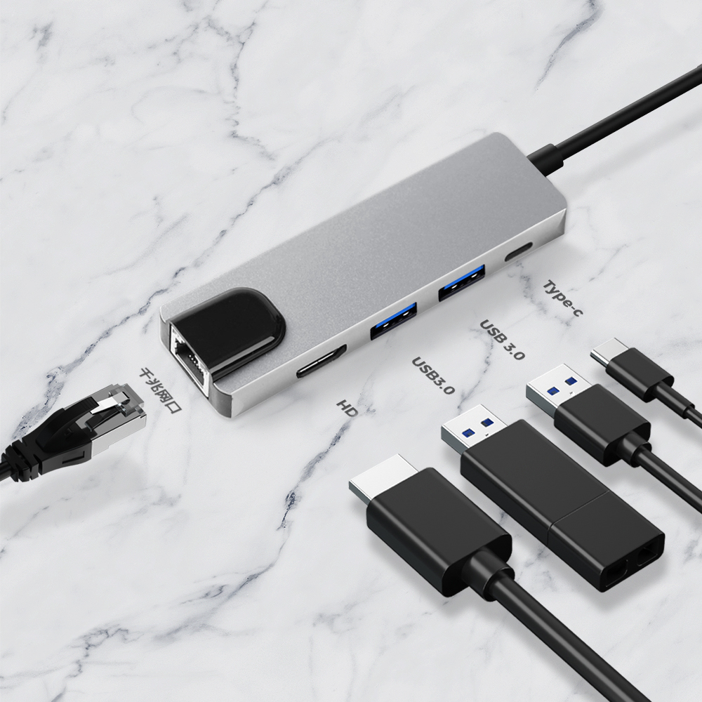 5-in-1 USB-C to Ethernet LAN (Variant N14) gallery image