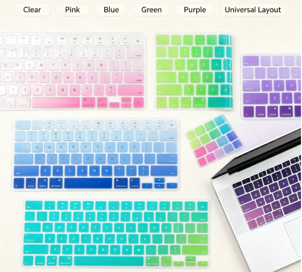 Colored Printed Shortcuts Silicone Skin (Variant S19) gallery image