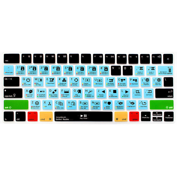 Colored Printed Shortcuts Silicone Skin (Variant Z26) image 3