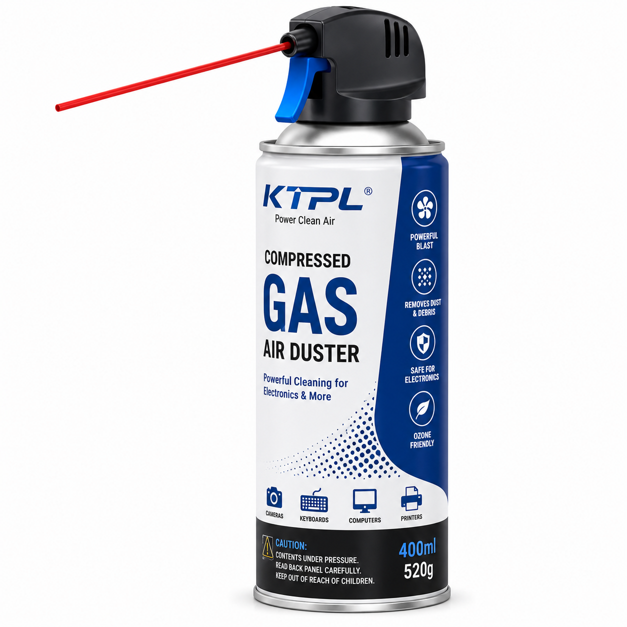 Compressed Gas Air Duster Canister (Variant L12) image 1