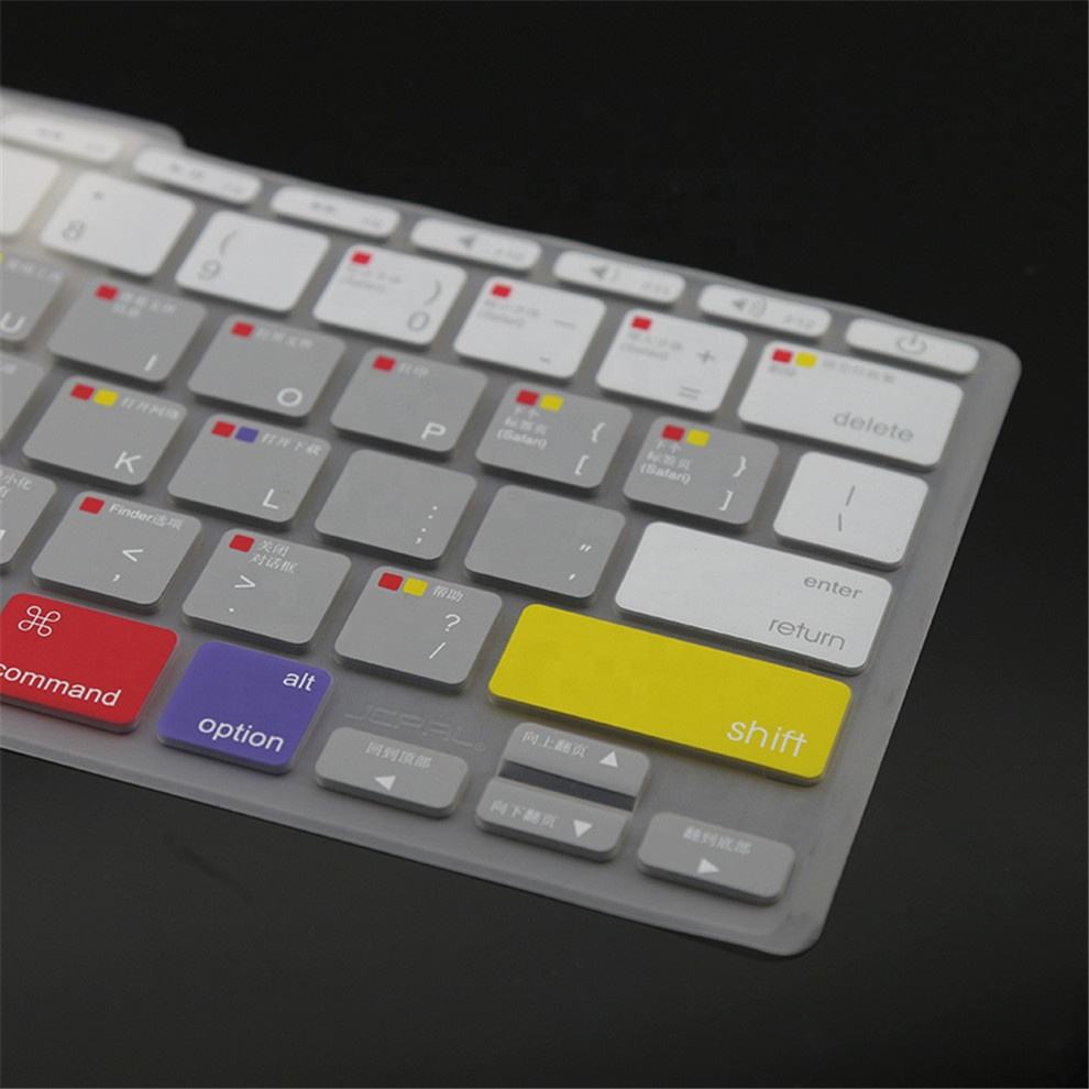 Colored Printed Shortcuts Silicone Skin (Variant E5) gallery image