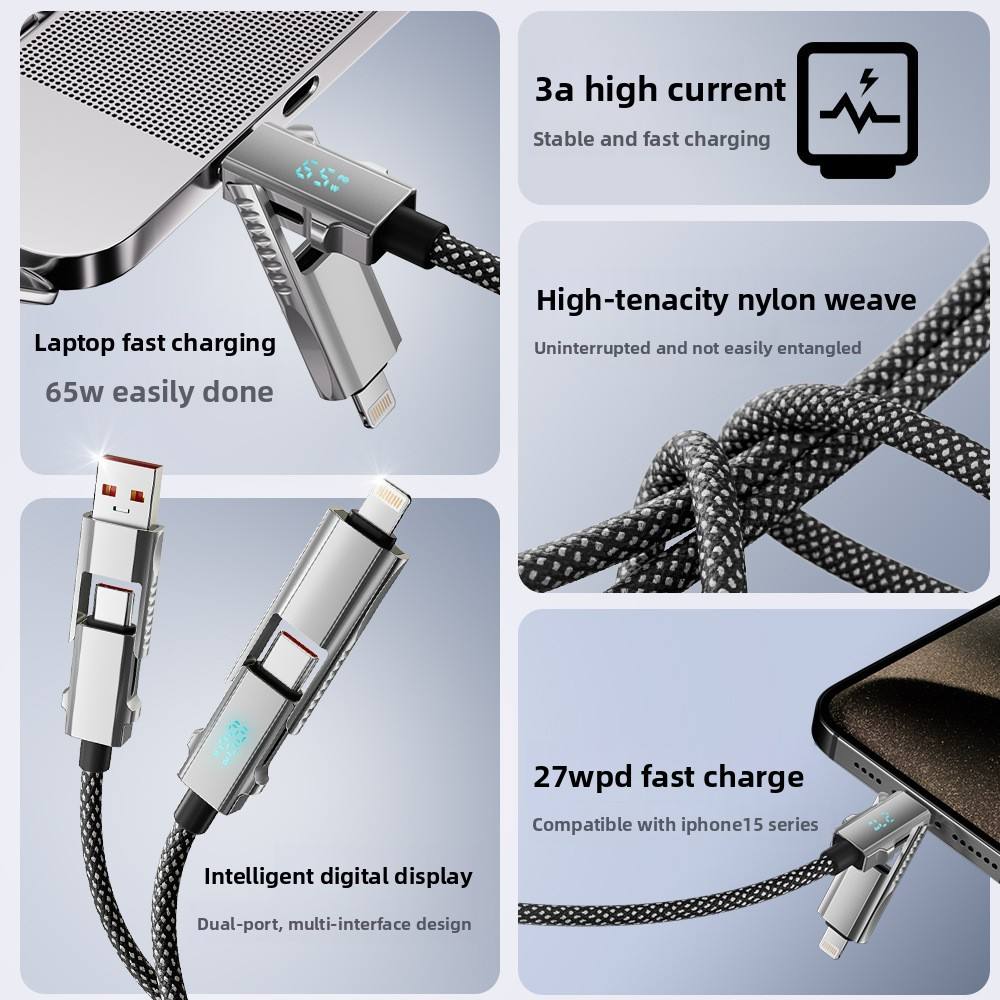 65W Fast Charging USB-A to USB-C (Variant Q17) gallery image