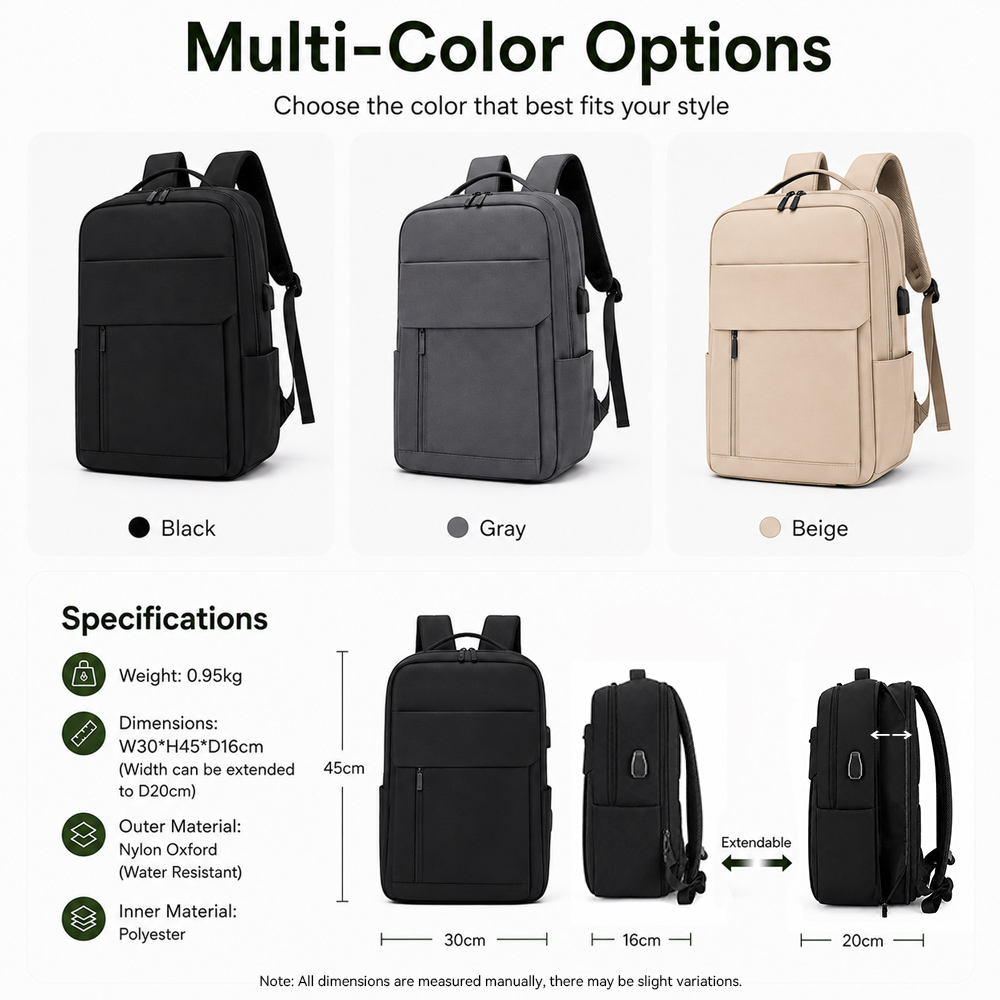 College Student Casual Backpack (Variant O15) gallery image