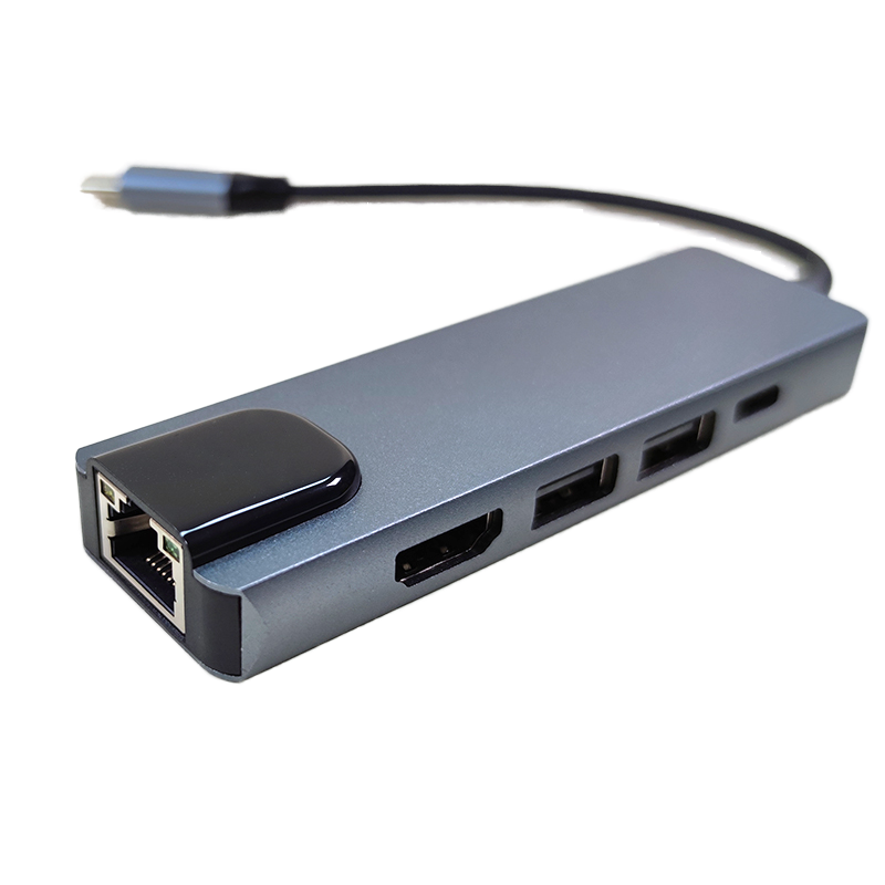 5-in-1 USB-C to Ethernet LAN (Variant D4) gallery image