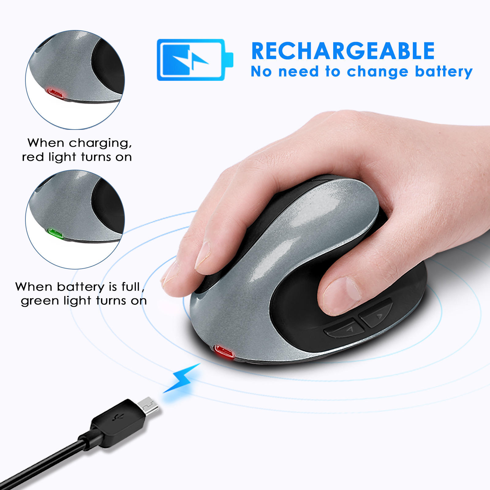 Ergonomic Vertical Wireless (Variant O15) gallery image