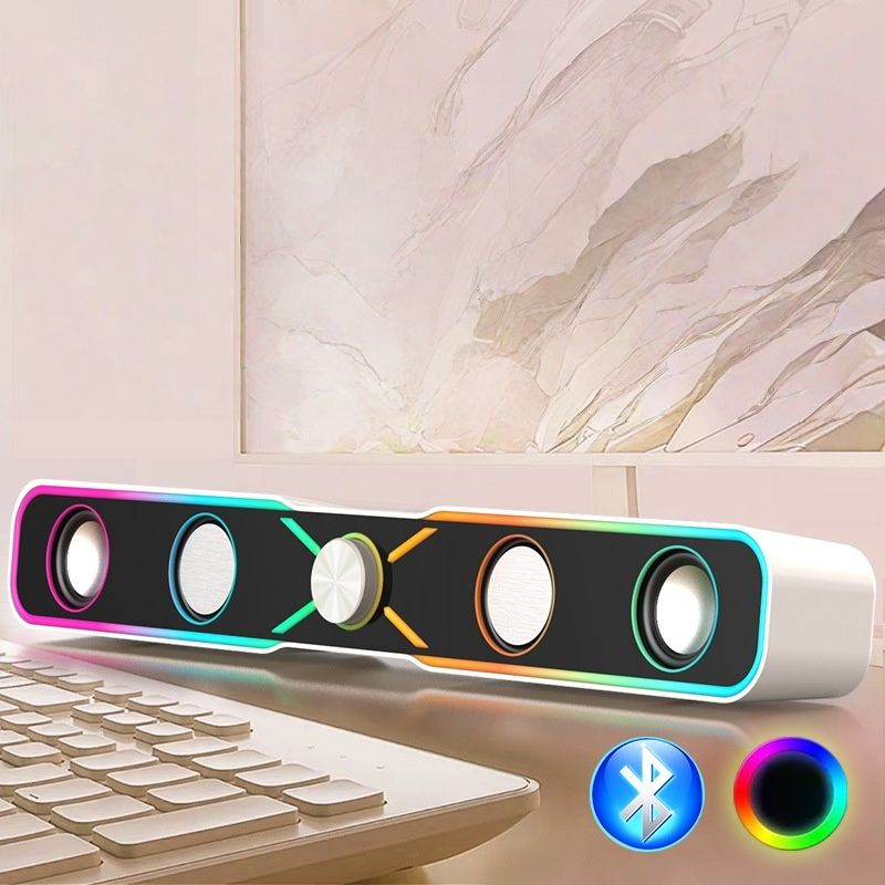RGB Desktop Computer Soundbar (Variant M13) gallery image