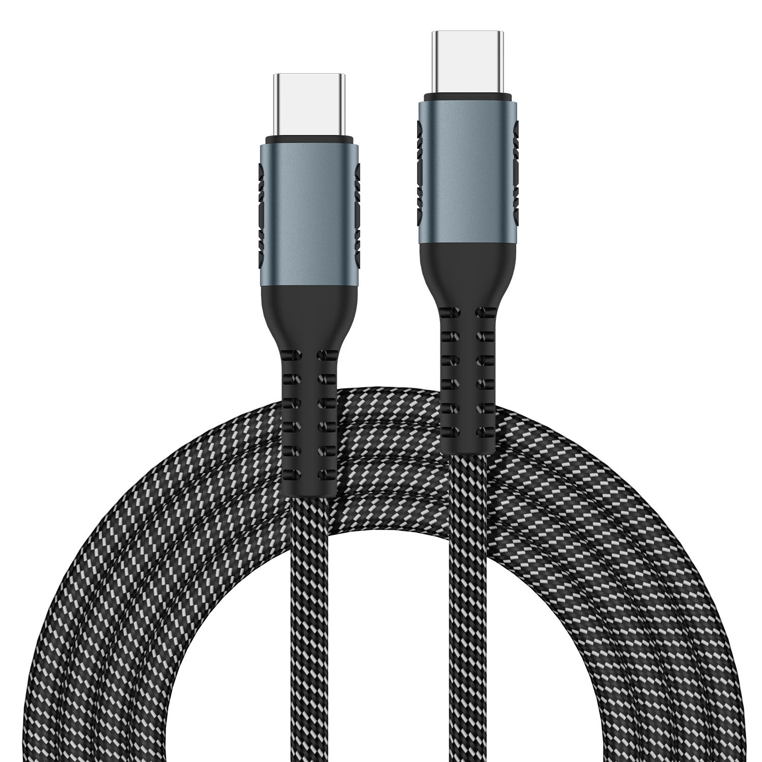 100W 4K Nylon Braided USB-C to USB-C (Variant U21)