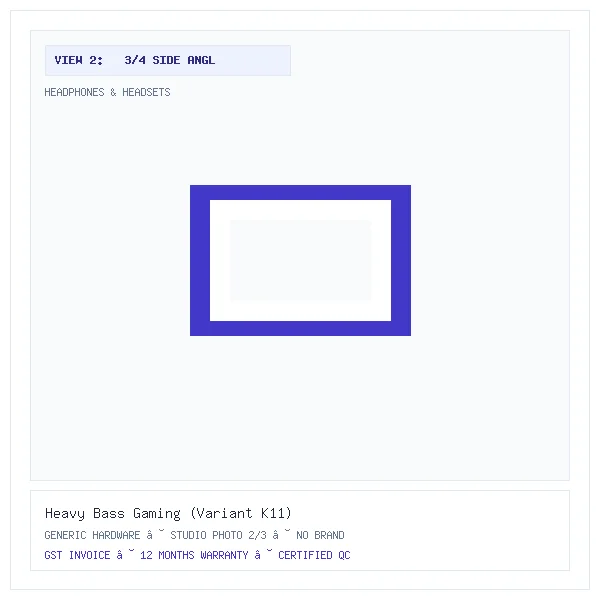 Heavy Bass Gaming (Variant K11) - Image 2 — 3/4 Side Angle View