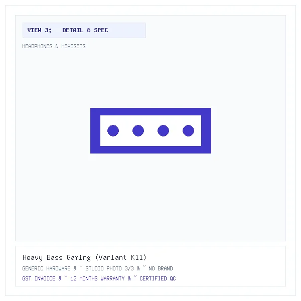 Heavy Bass Gaming (Variant K11) - Image 3 — Detail & Specifications View
