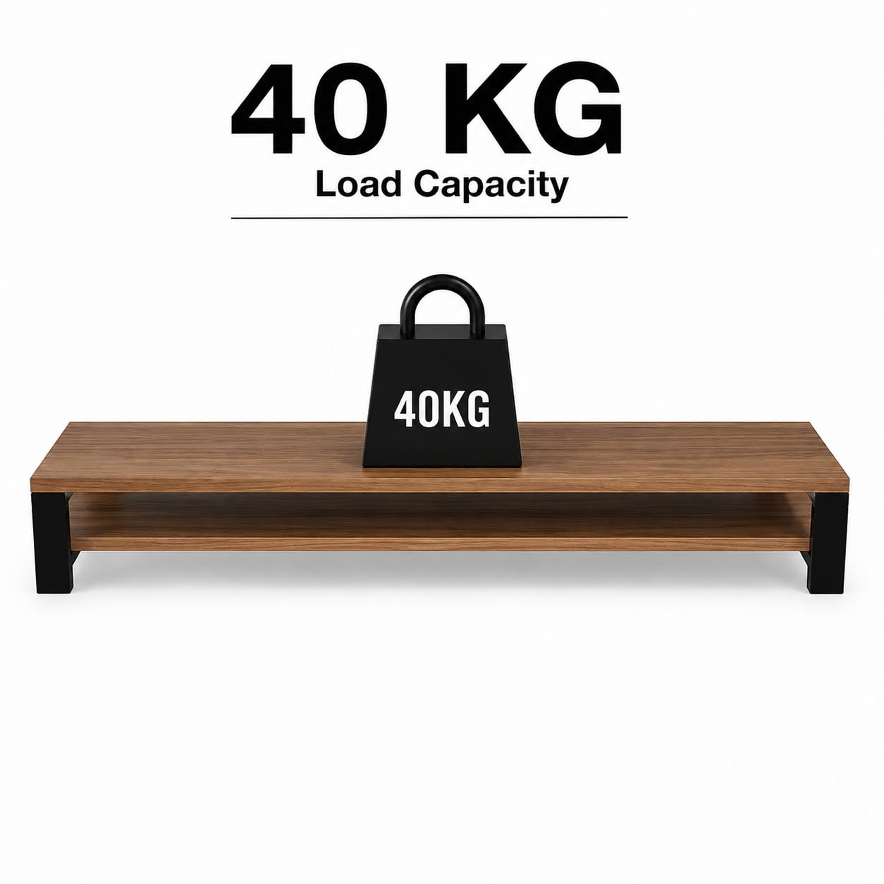 Heavy Duty Steel Desktop Monitor Riser Stand (Variant V22) view 2