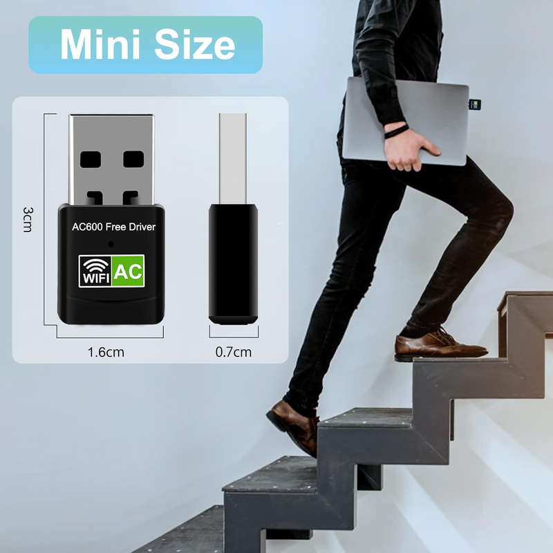 High-Gain 150Mbps Wireless USB Wi-Fi Antenna (Variant L12) view 3