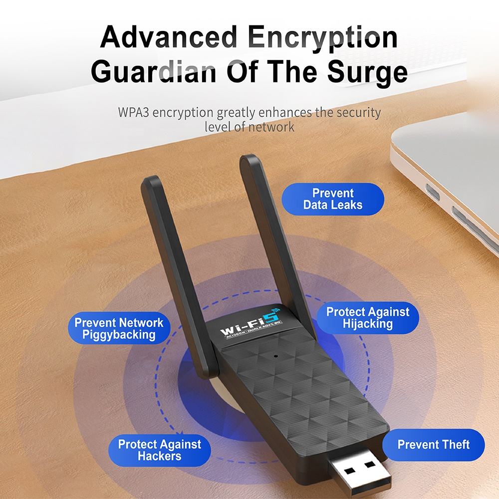 High-Gain 150Mbps Wireless USB Wi-Fi Antenna (Variant R18) view 3