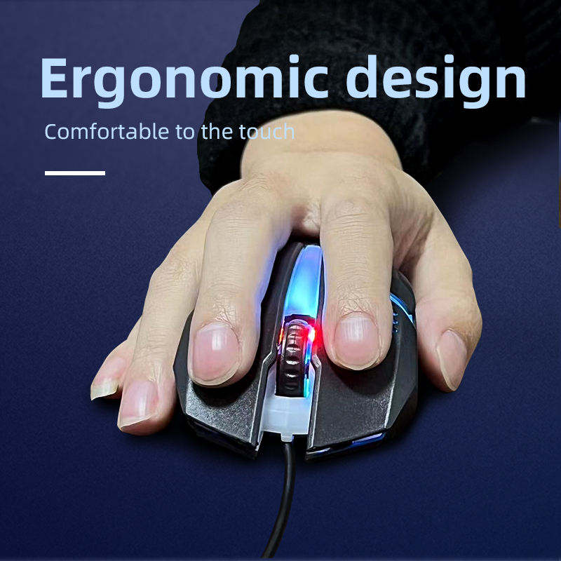 High-Precision Optical Gaming Mouse 7200 DPI (Variant D4)