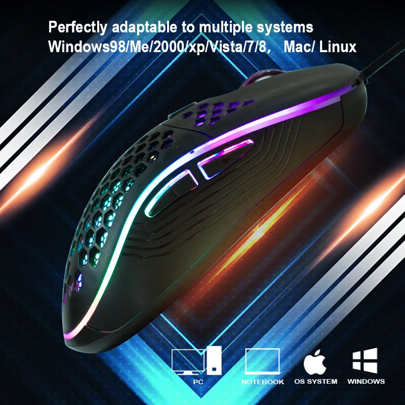 High-Precision Optical Gaming Mouse 7200 DPI (Variant V22) view 2