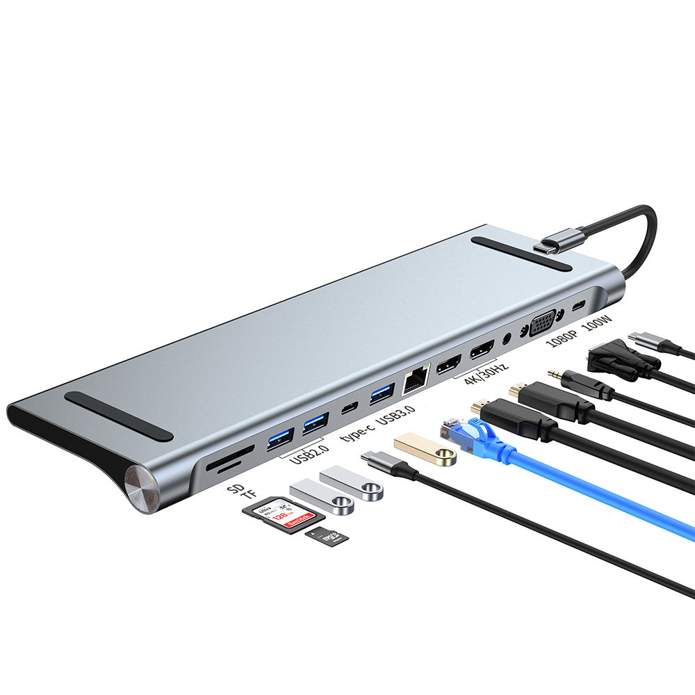 11-in-1 Dual 4K Display Docking (Variant C3)