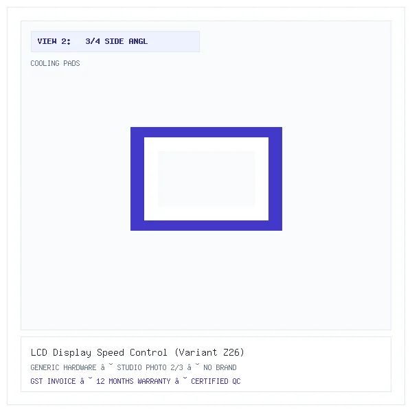 LCD Display Speed Control (Variant Z26) - Image 2 — 3/4 Side Angle View