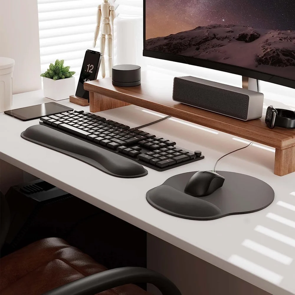 Memory Foam Keyboard Wrist Rest Pad (Variant A1) view 2