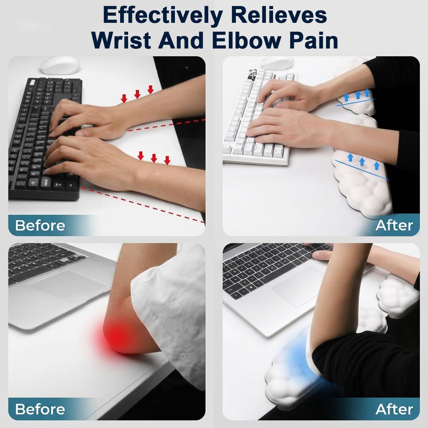 Memory Foam Keyboard Wrist Rest Pad (Variant G7) view 3