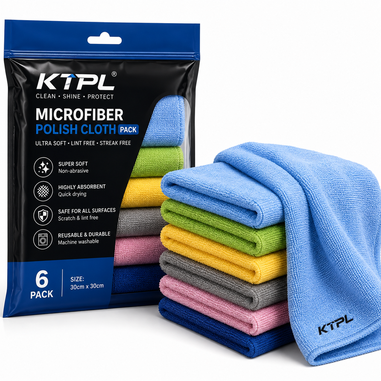 Microfiber Polish Cloth Pack (Variant G7)