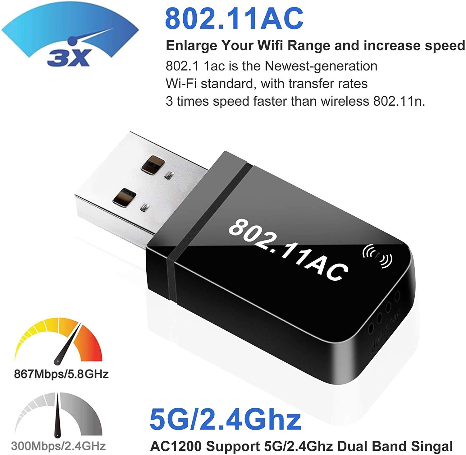 Mini USB Bluetooth 5.3 Dongle Adapter (Variant I9) view 2
