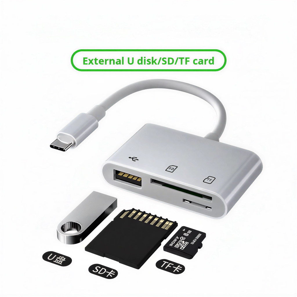 Multi-in-1 USB 3.0 SuperSpeed Card Reader (Variant T20) Gallery View 2