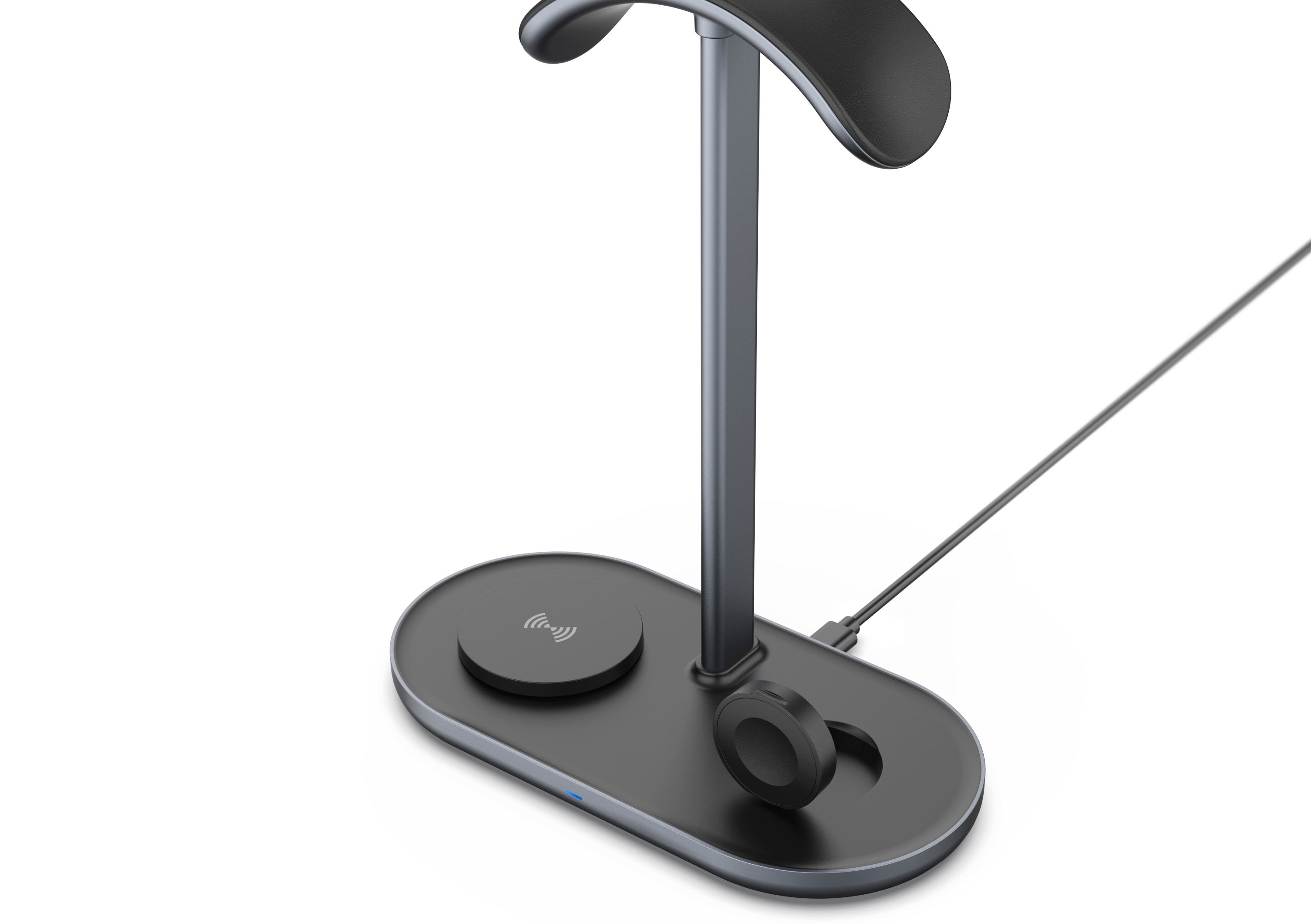 Multifunctional Headphone Stand with USB Charger (Variant S19) - Image 2