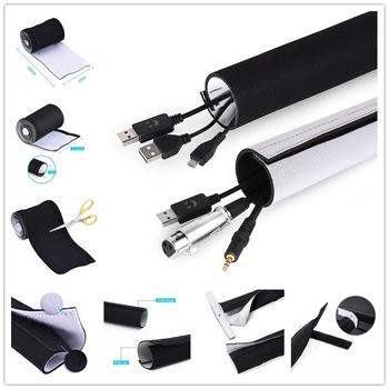 Neoprene Cable Sleeve Wrap with Zipper (Variant C3)