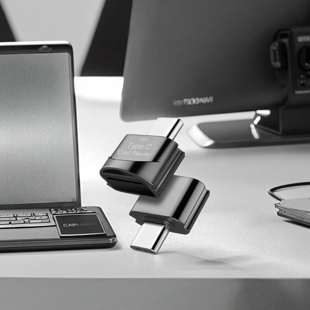 OTG Type-C Phone & Laptop Card Reader (Variant L12)