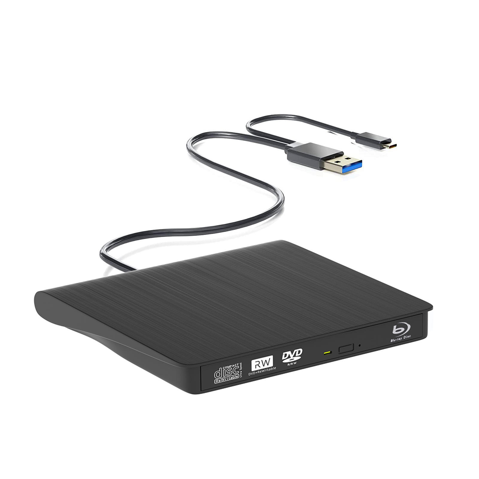 Pop-Out Tray External USB 3.0 DVD Rewriter (Variant E5)