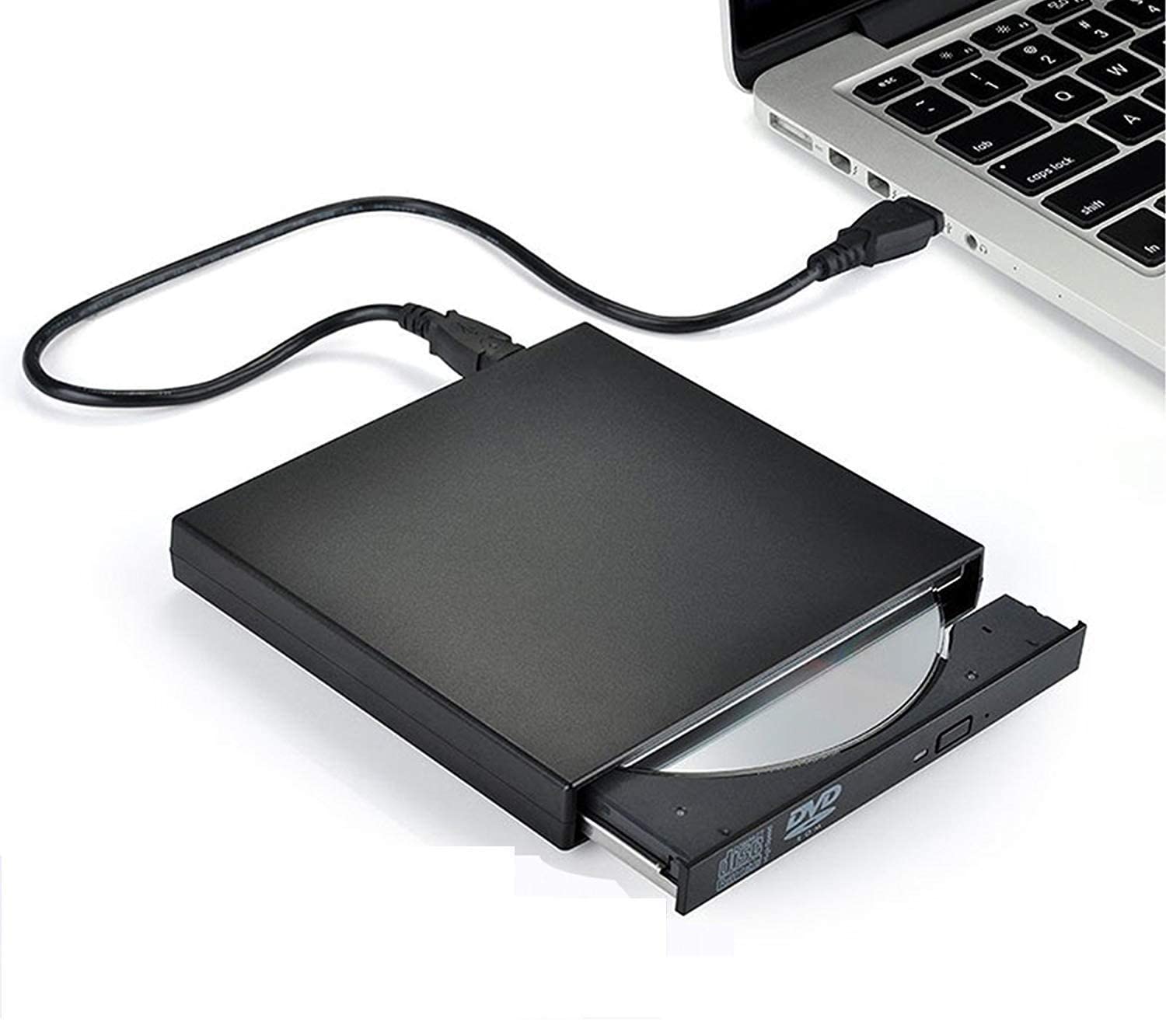 Pop-Out Tray External USB 3.0 DVD Rewriter (Variant W23) view 3