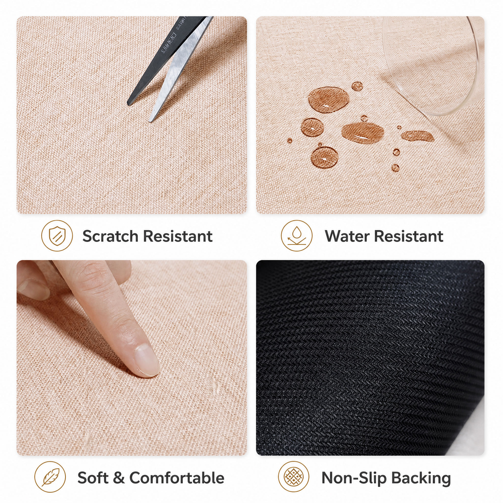 PU Leather Waterproof Extended Desk Pad (Variant I9)