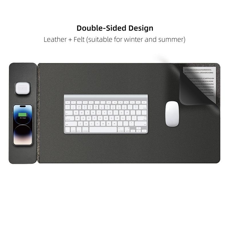 PU Leather Waterproof Extended Desk Pad (Variant O15) - Image 2