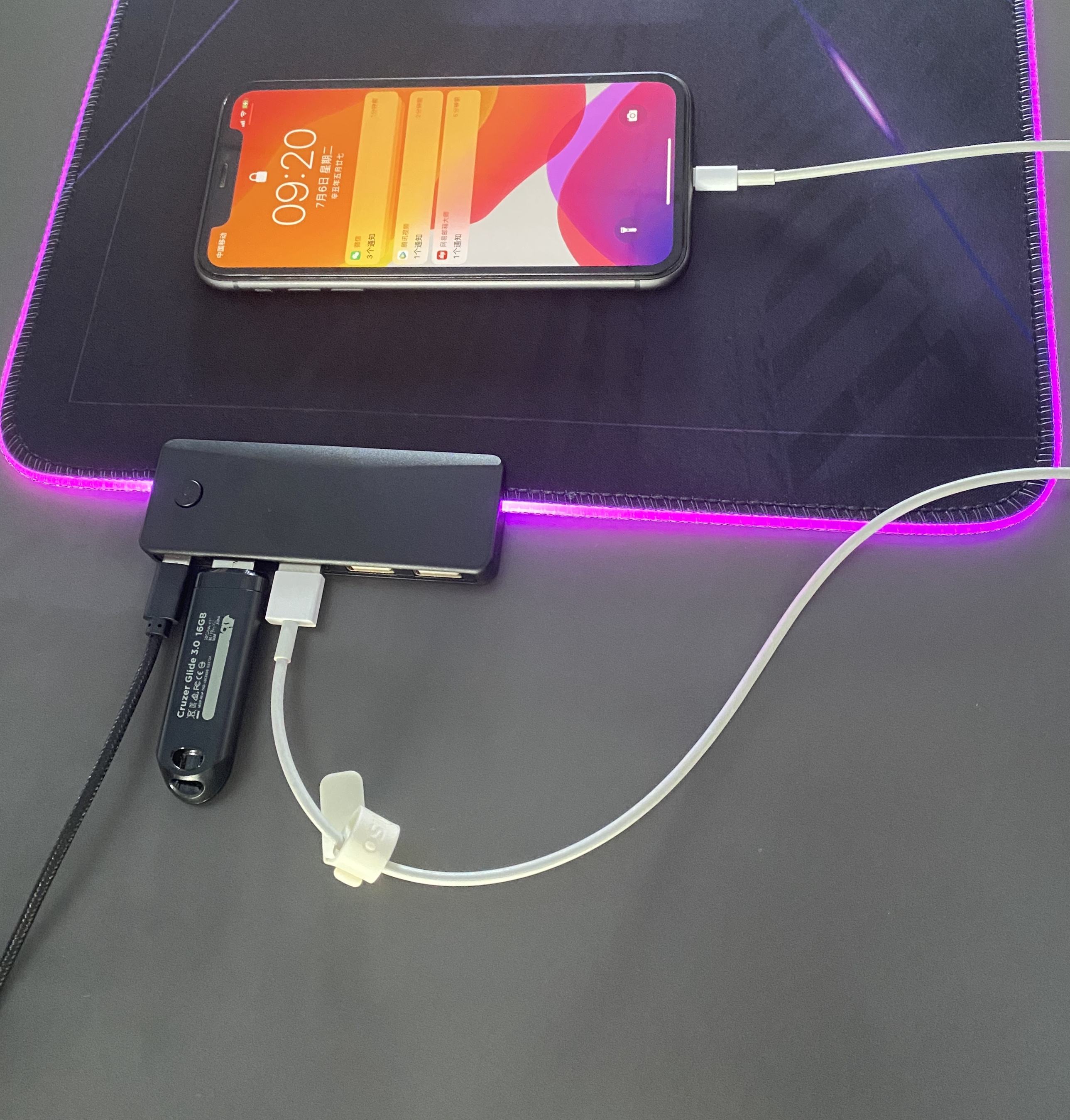 RGB Gaming Mouse Pad Extended (800x300mm) (Variant G7)