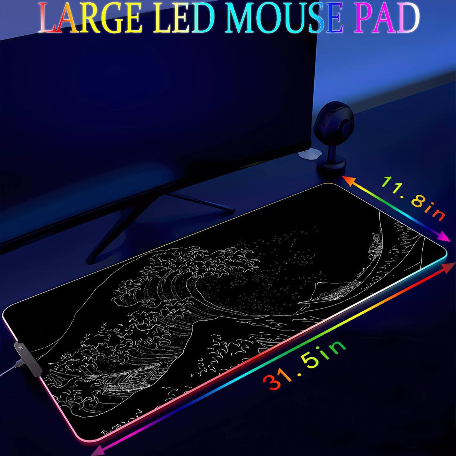 RGB Gaming Mouse Pad Extended (800x300mm) (Variant M13) view 2