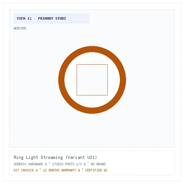 Ring Light Streaming (Variant U21)