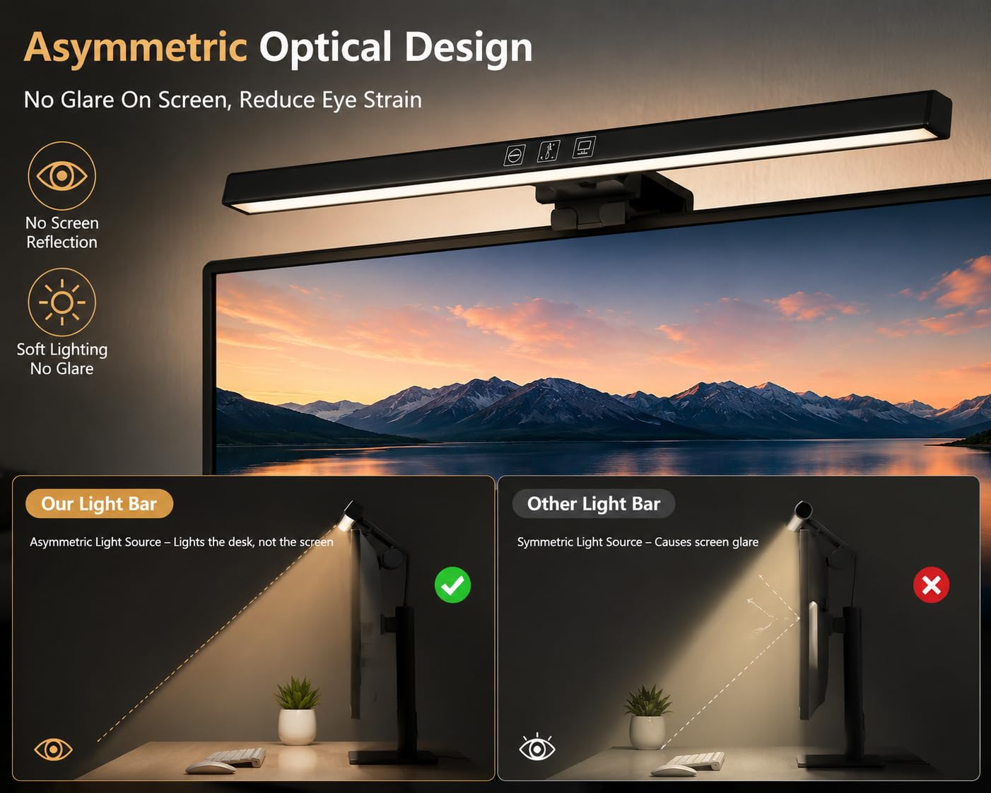Screenbar LED Monitor Light Bar Lamp (Variant I9)