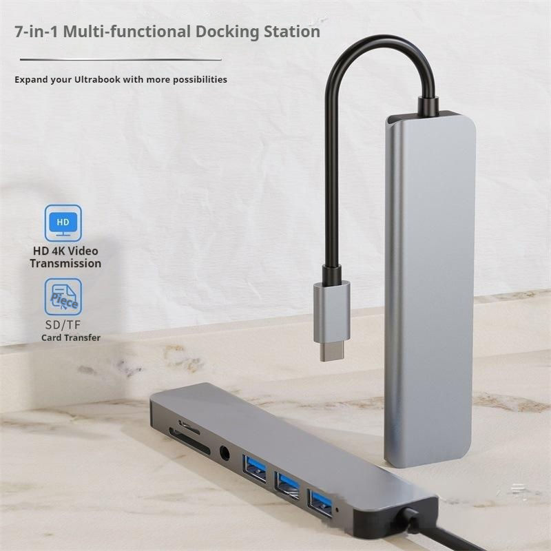 7-in-1 Aluminum USB-C Multiport (Variant K11)