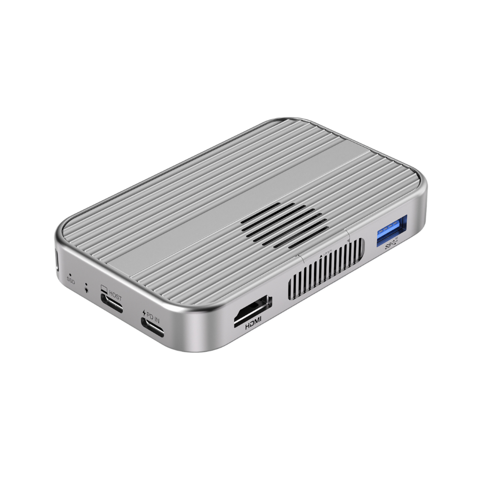 Tool-Free Dual Protocol M.2 NVMe & SATA Enclosure (Variant I9) Gallery View 3