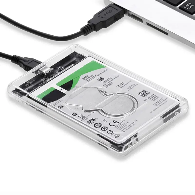 Transparent 2.5 Inch SATA III HDD Enclosure (Variant K11) Gallery View 3