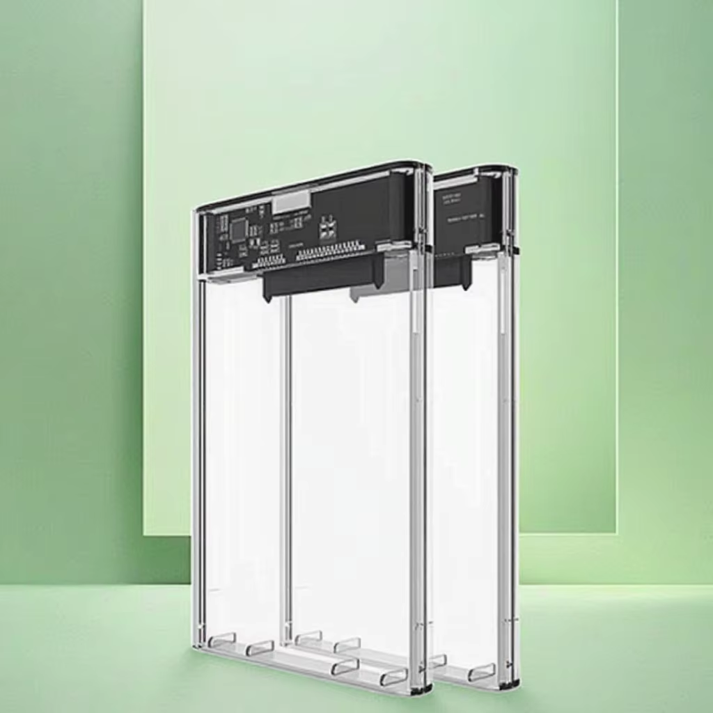 Transparent 2.5 Inch SATA III HDD Enclosure (Variant W23)