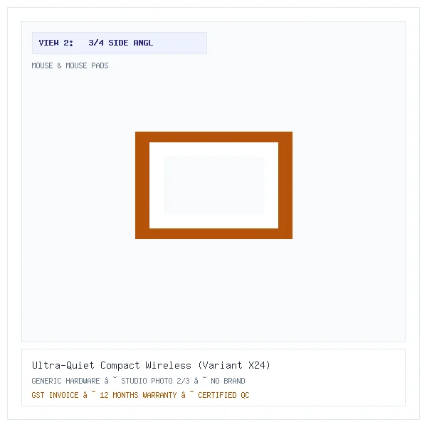 Ultra-Quiet Compact Wireless (Variant X24) - Image 2 — 3/4 Side Angle View