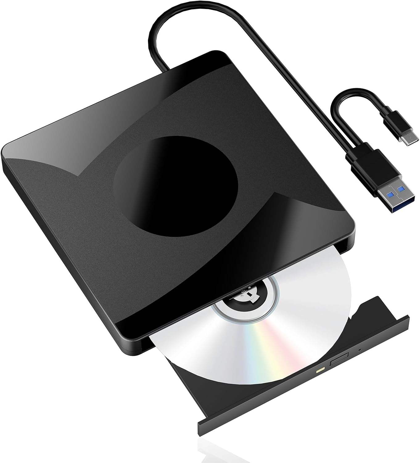 Ultra Slim External Optical CD/DVD Drive (Variant J10) view 2
