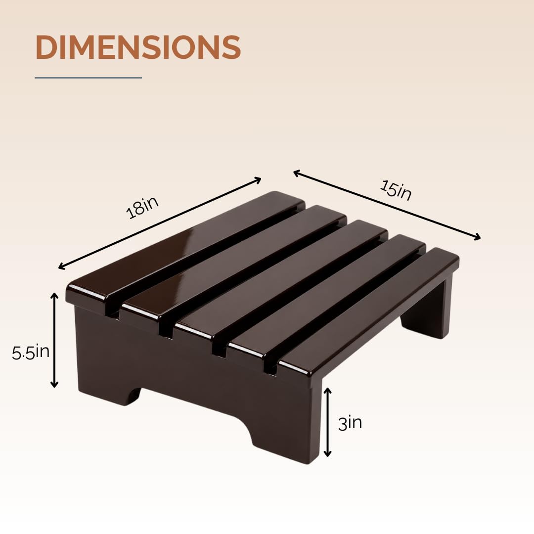 Under-Desk Ergonomic Footrest Cushion (Variant R18) view 2