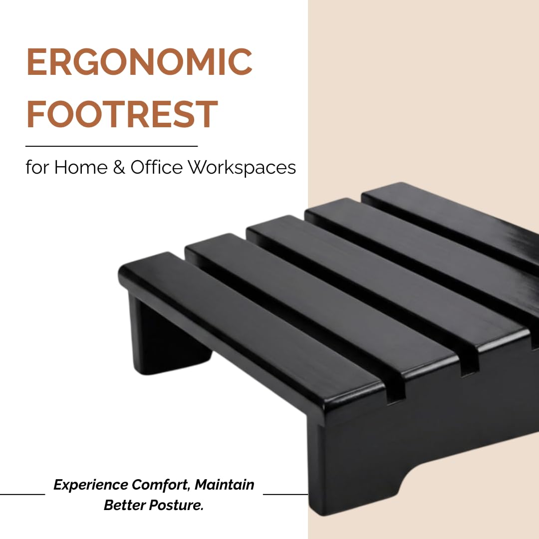 Under-Desk Ergonomic Footrest Cushion (Variant R18) view 3