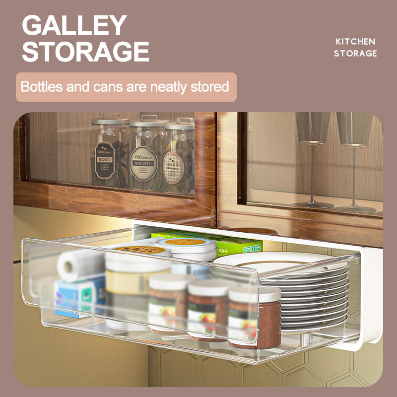 Under-Desk Pull-Out Drawer Organizer (Variant J10) - Image 3