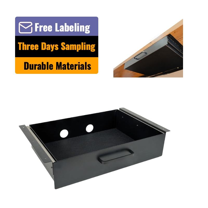 Under-Desk Pull-Out Drawer Organizer (Variant V22)