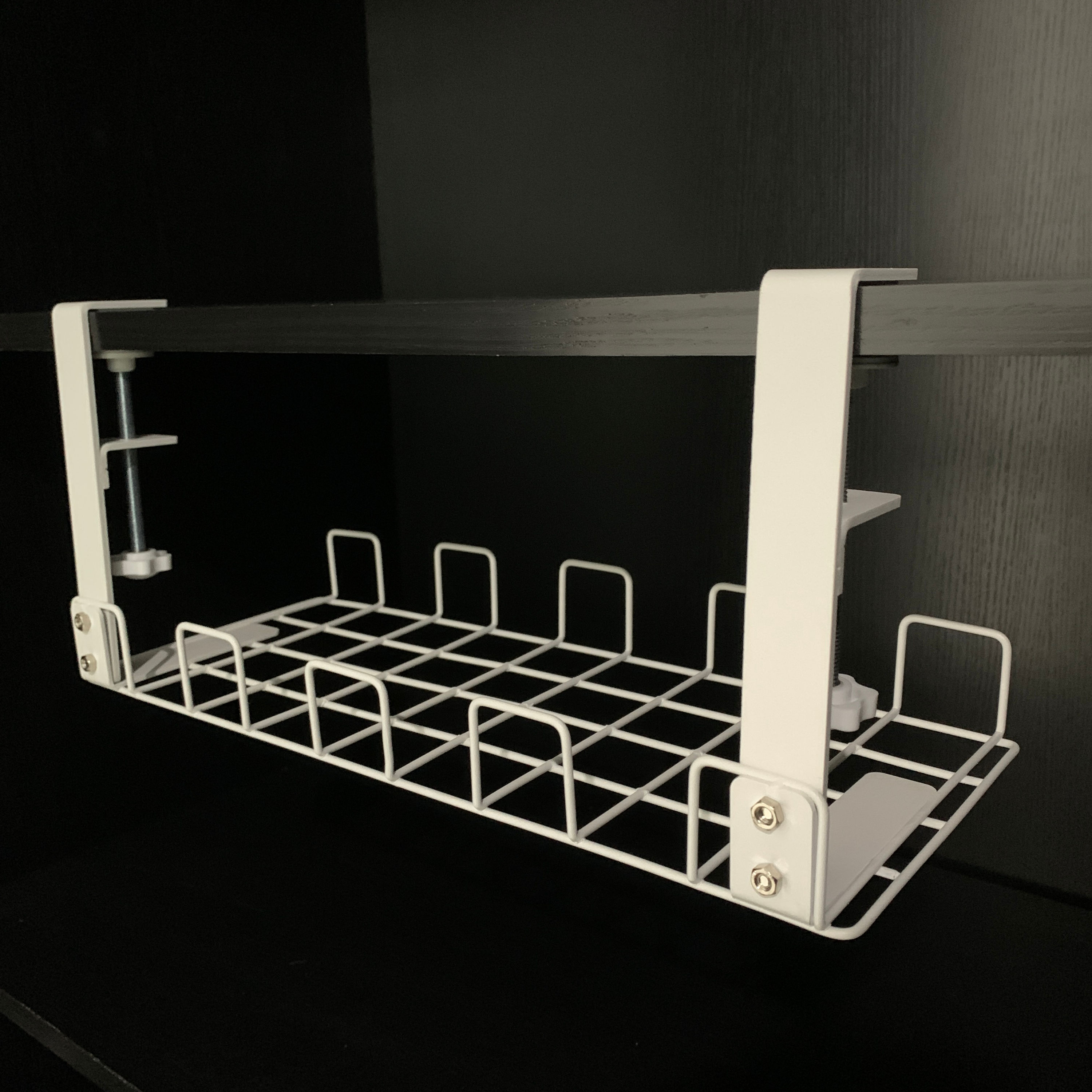 Under-Desk Steel Wire Cable Tray Basket (Variant Z26) - Image 2