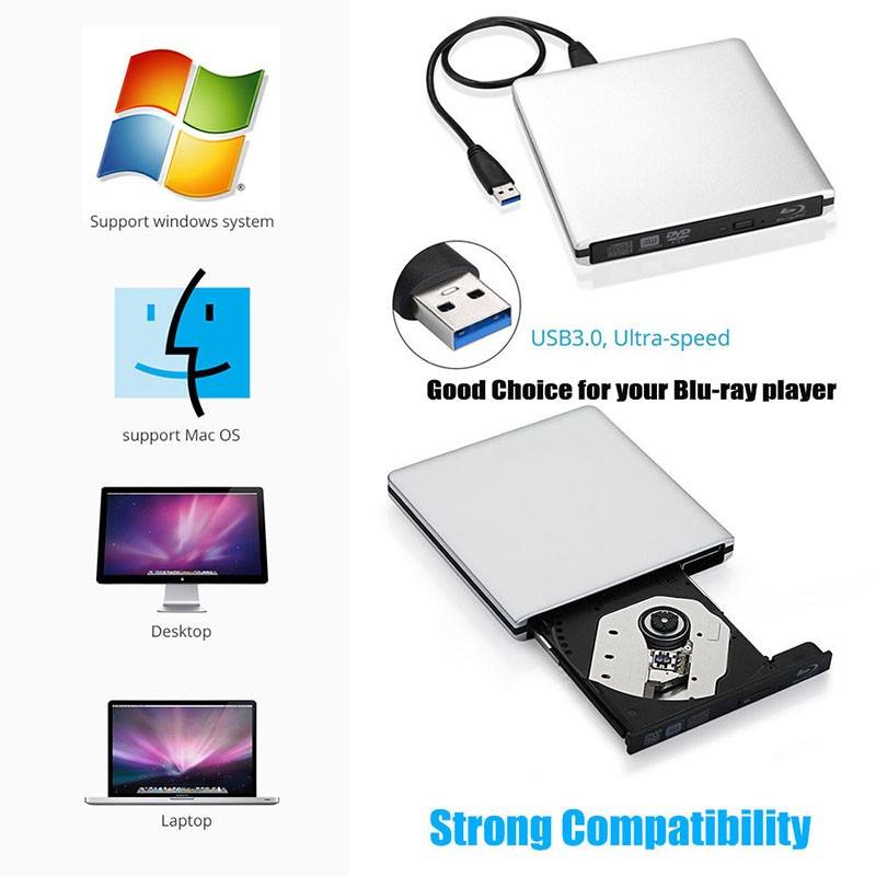 USB 3.0 & Type-C External DVD RW Drive Burner (Variant M13)
